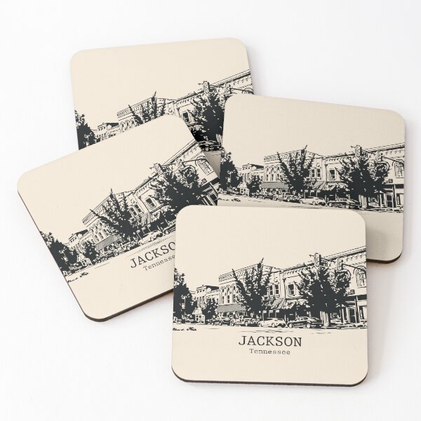 Item preview, Jackson - Tennessee designed and sold by Lakeric Cityscapes.