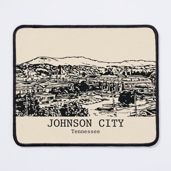 Item preview, Johnson City - Tennessee designed and sold by Lakeric Cityscapes.
