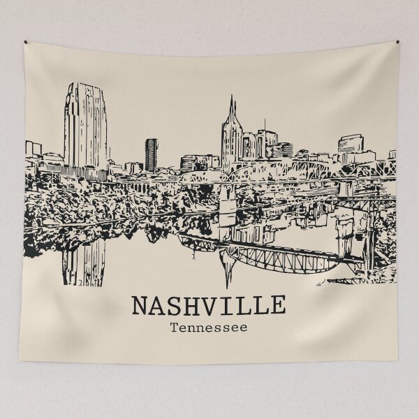 Item preview, Nashville - Tennessee designed and sold by Lakeric Cityscapes.