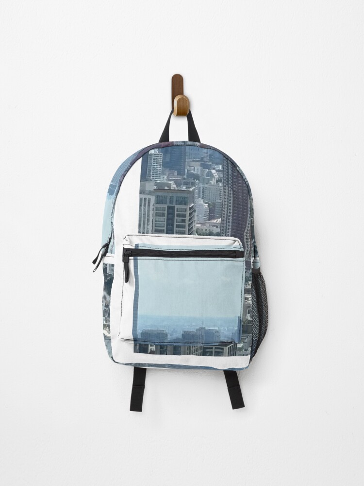 Thumbnail 1 of 3, Backpack, Tokyo Tower designed and sold by WisdomTreeArt.