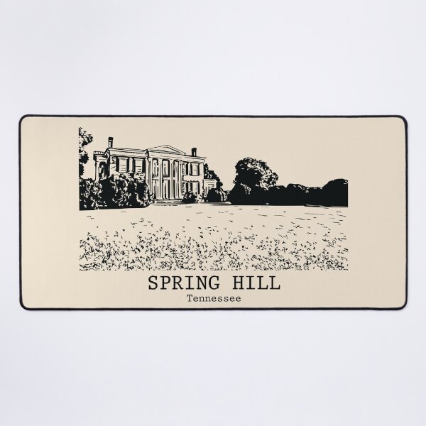 Item preview, Spring Hill - Tennessee designed and sold by Lakeric Cityscapes.