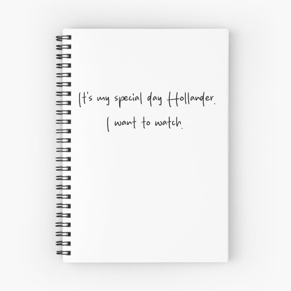 Item preview, "It's my special day Hollander. I want to watch" - Heated Rivalry quote, Ilya Rozanov, Shane Hollander, Hollanov, Las Vegas, hockey romance designed and sold by RosefinchArt.