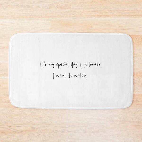 Item preview, "It's my special day Hollander. I want to watch" - Heated Rivalry quote, Ilya Rozanov, Shane Hollander, Hollanov, Las Vegas, hockey romance designed and sold by RosefinchArt.