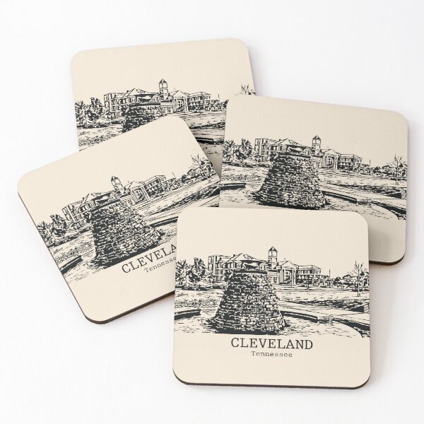 Item preview, Cleveland - Tennessee designed and sold by Lakeric Cityscapes.