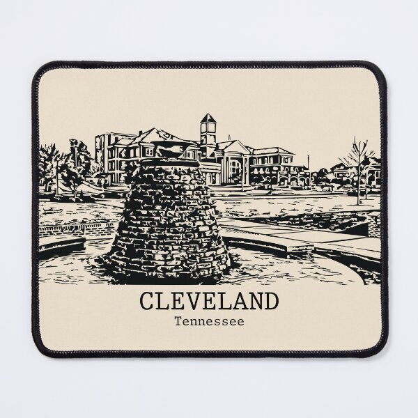 Item preview, Cleveland - Tennessee designed and sold by Lakeric Cityscapes.