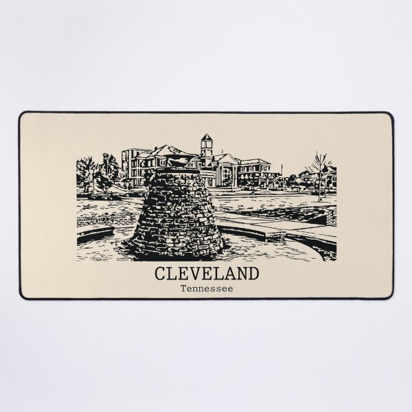 Item preview, Cleveland - Tennessee designed and sold by Lakeric Cityscapes.