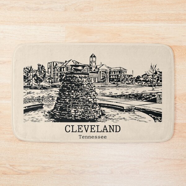 Item preview, Cleveland - Tennessee designed and sold by Lakeric Cityscapes.