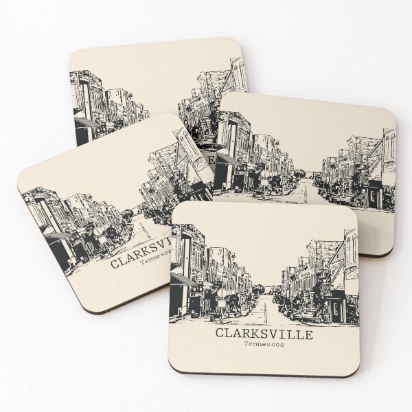 Item preview, Clarksville - Tennessee designed and sold by Lakeric Cityscapes.