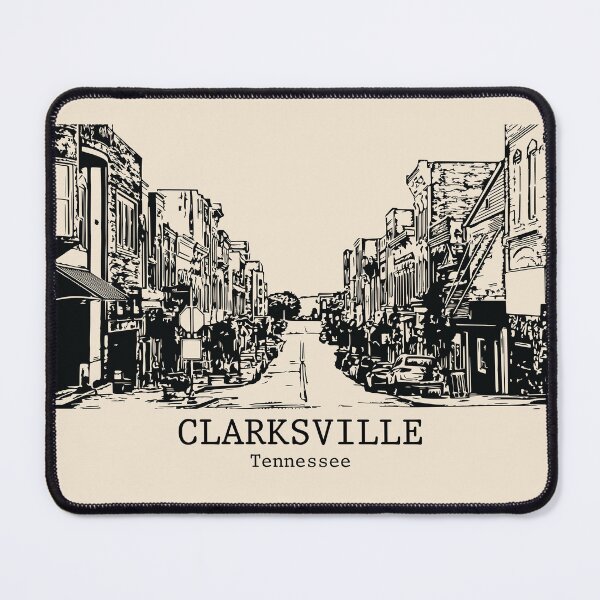 Item preview, Clarksville - Tennessee designed and sold by Lakeric Cityscapes.