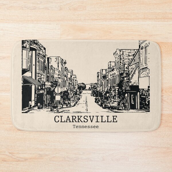 Item preview, Clarksville - Tennessee designed and sold by Lakeric Cityscapes.