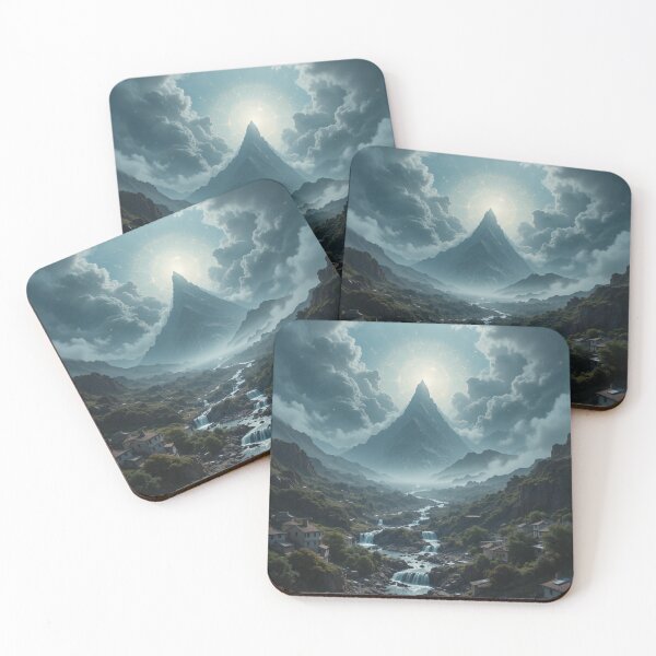 Item preview, Sanctum of the Radiant Summit – Celestial Mountain Valley designed and sold by infiniterealmsX.