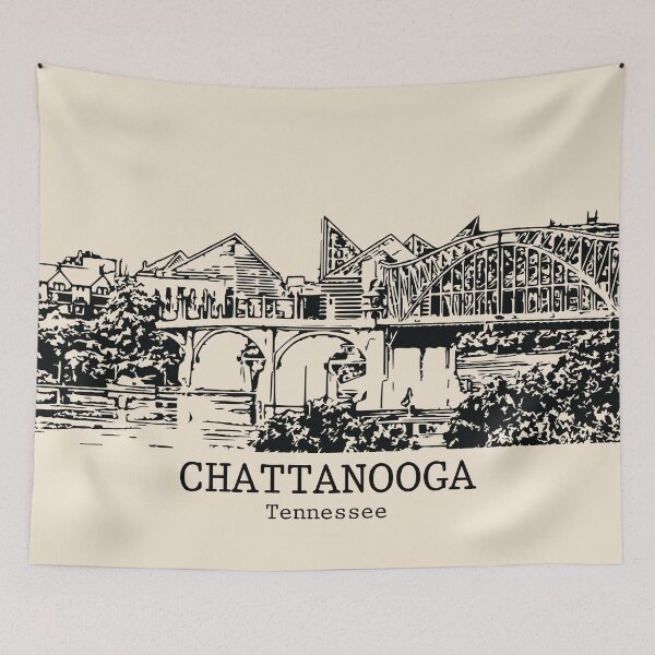 Item preview, Chattanooga - Tennessee designed and sold by Lakeric Cityscapes.