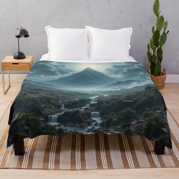 Item preview, Sanctum of the Radiant Summit – Celestial Mountain Valley designed and sold by infiniterealmsX.
