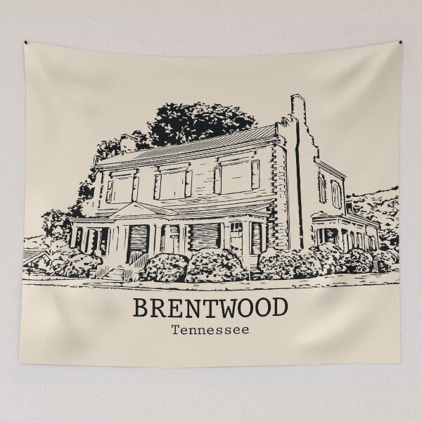 Item preview, Brentwood - Tennessee designed and sold by Lakeric Cityscapes.