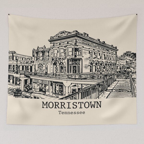 Item preview, Morristown - Tennessee designed and sold by Lakeric Cityscapes.