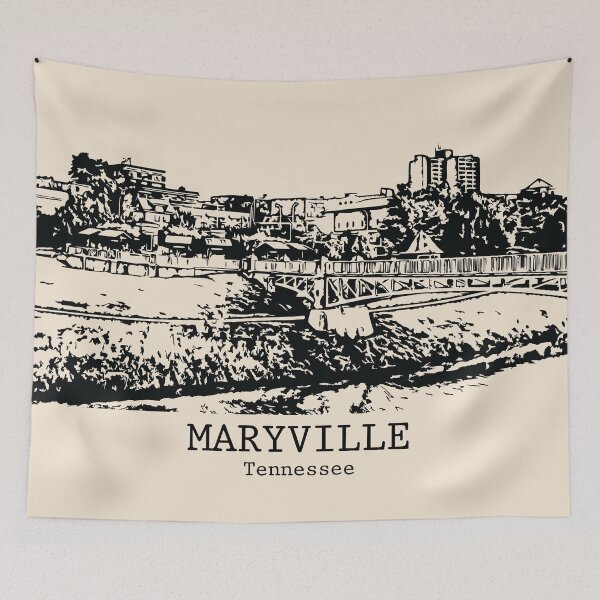 Item preview, Maryville - Tennessee designed and sold by Lakeric Cityscapes.