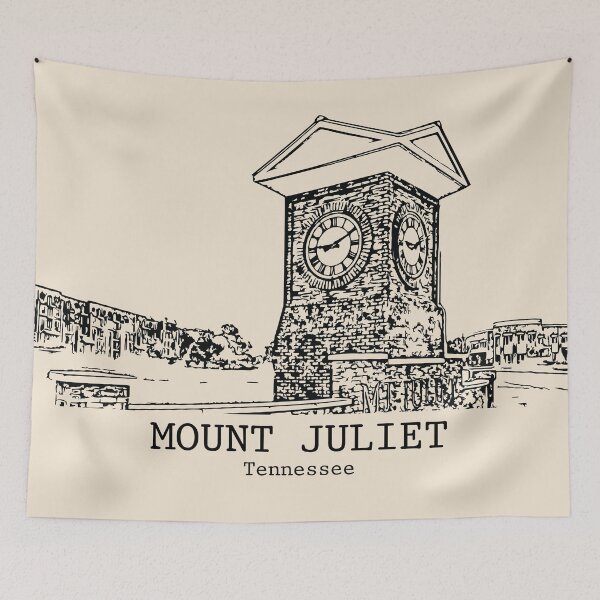 Item preview, Mount Juliet - Tennessee designed and sold by Lakeric Cityscapes.