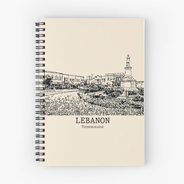 Item preview, Lebanon - Tennessee designed and sold by Lakeric Cityscapes.