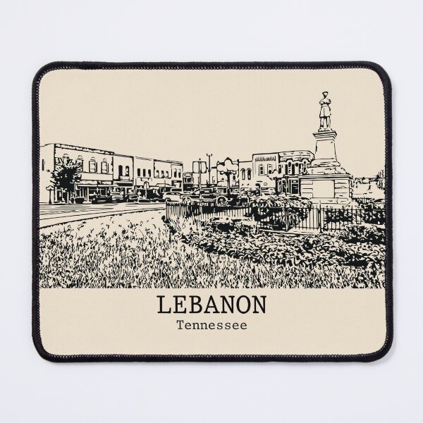 Item preview, Lebanon - Tennessee designed and sold by Lakeric Cityscapes.