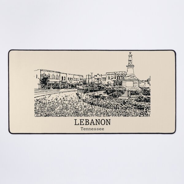Item preview, Lebanon - Tennessee designed and sold by Lakeric Cityscapes.
