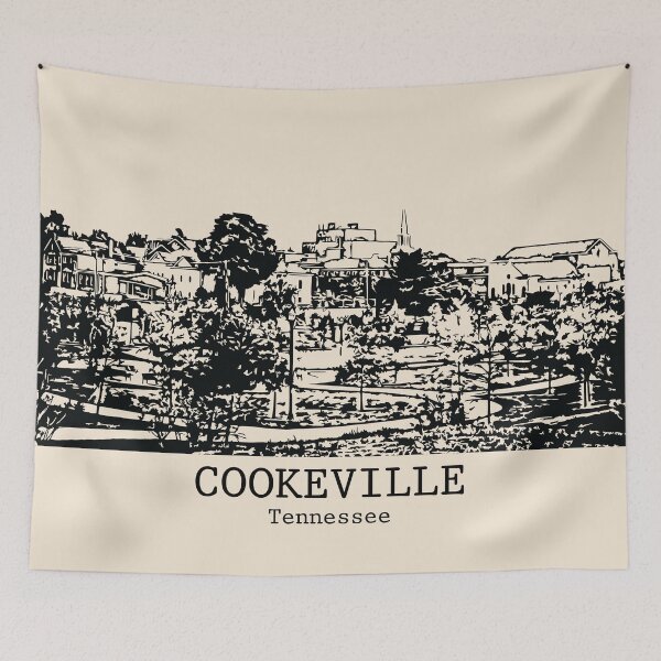 Item preview, Cookeville - Tennessee designed and sold by Lakeric Cityscapes.