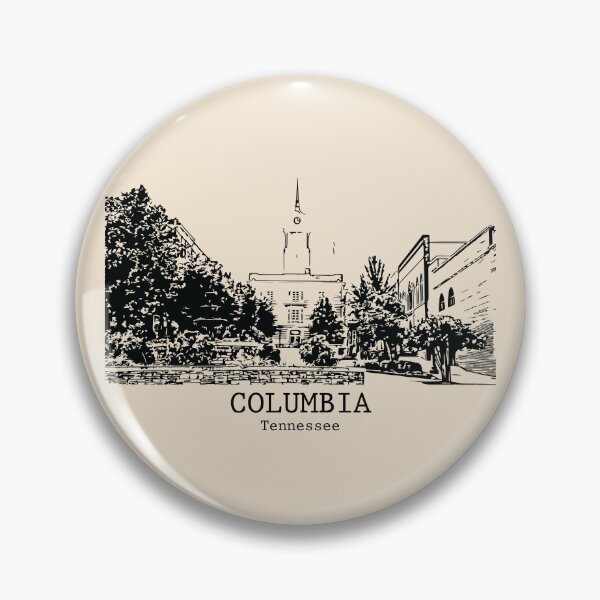 Item preview, Columbia - Tennessee designed and sold by Lakeric Cityscapes.