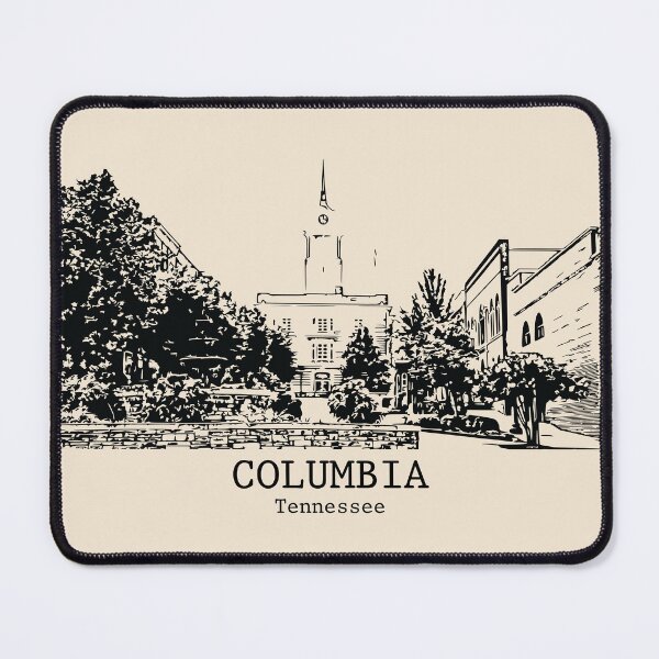 Item preview, Columbia - Tennessee designed and sold by Lakeric Cityscapes.