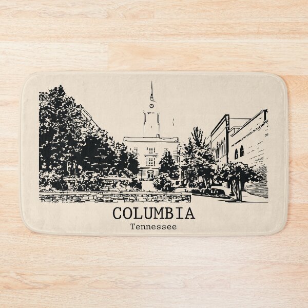Item preview, Columbia - Tennessee designed and sold by Lakeric Cityscapes.