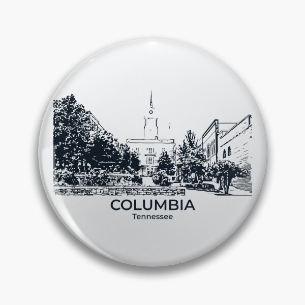 Item preview, Columbia - Tennessee designed and sold by Lakeric Cityscapes.