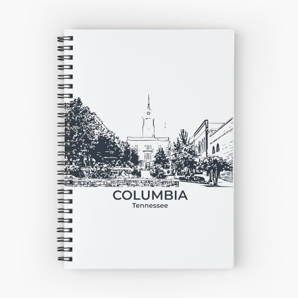 Item preview, Columbia - Tennessee designed and sold by Lakeric Cityscapes.
