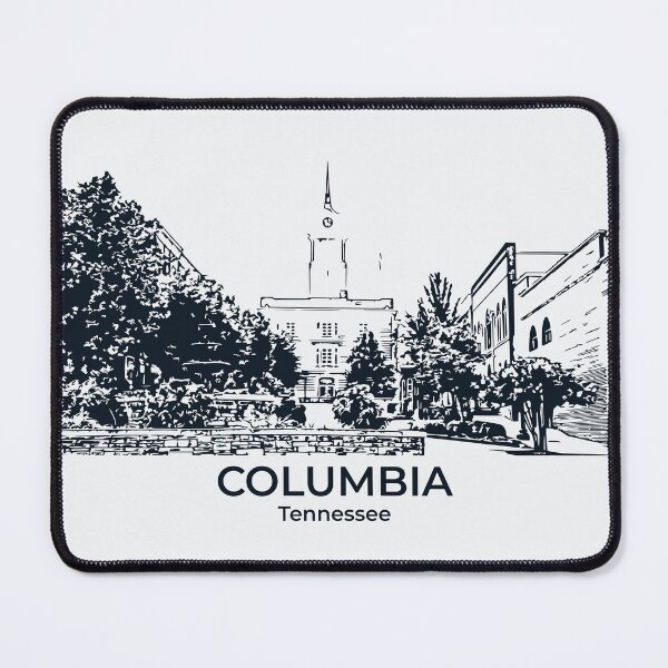 Item preview, Columbia - Tennessee designed and sold by Lakeric Cityscapes.