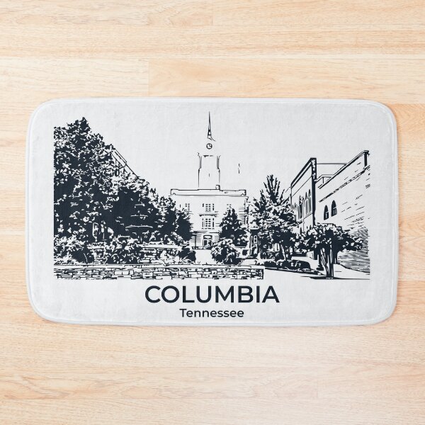 Item preview, Columbia - Tennessee designed and sold by Lakeric Cityscapes.