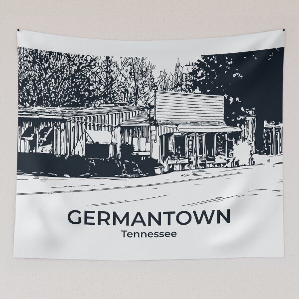 Item preview, Germantown - Tennessee designed and sold by Lakeric Cityscapes.