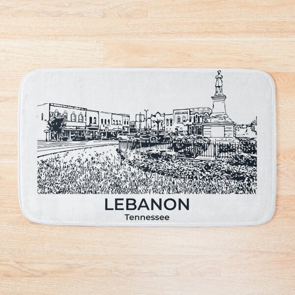 Item preview, Lebanon - Tennessee designed and sold by Lakeric Cityscapes.