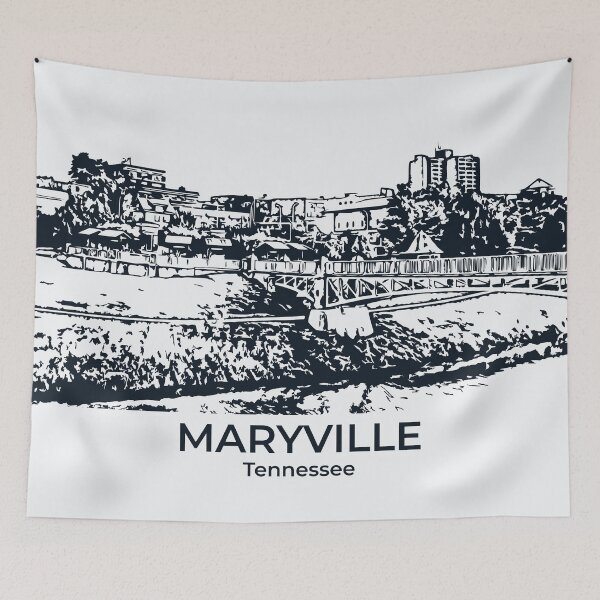 Item preview, Maryville - Tennessee designed and sold by Lakeric Cityscapes.