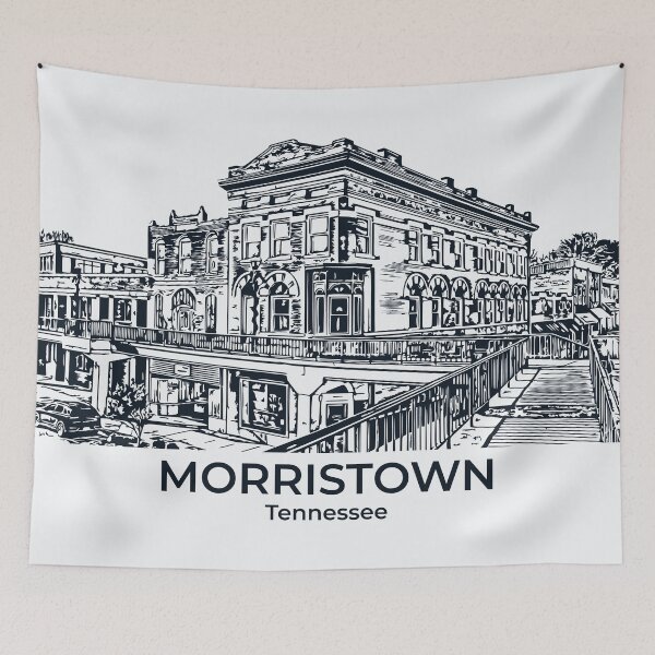 Item preview, Morristown - Tennessee designed and sold by Lakeric Cityscapes.