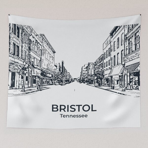 Item preview, Bristol - Tennessee designed and sold by Lakeric Cityscapes.
