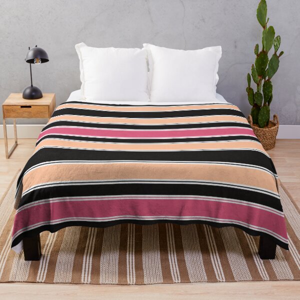 Item preview, Peachy pink stripes  designed and sold by Roxburylane.