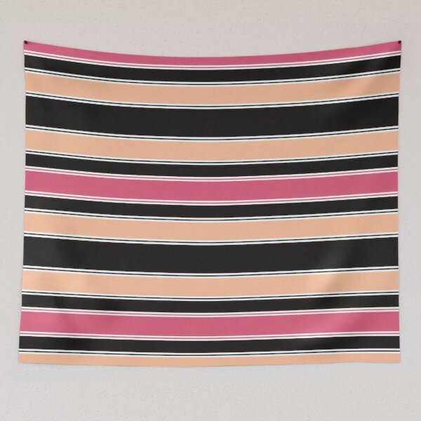 Item preview, Peachy pink stripes  designed and sold by Roxburylane.
