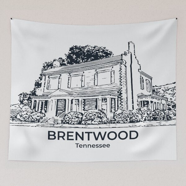 Item preview, Brentwood - Tennessee designed and sold by Lakeric Cityscapes.