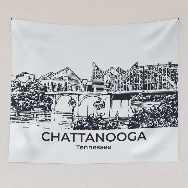 Item preview, Chattanooga - Tennessee designed and sold by Lakeric Cityscapes.