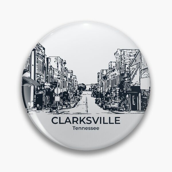 Item preview, Clarksville - Tennessee designed and sold by Lakeric Cityscapes.
