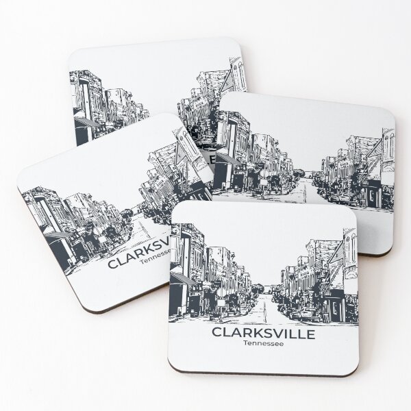 Item preview, Clarksville - Tennessee designed and sold by Lakeric Cityscapes.