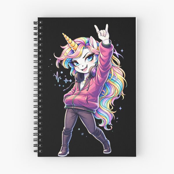Item preview, DJ Party Unicorn – Cool Rainbow Unicorn Streetwear Festival Design designed and sold by ColorSplash123.
