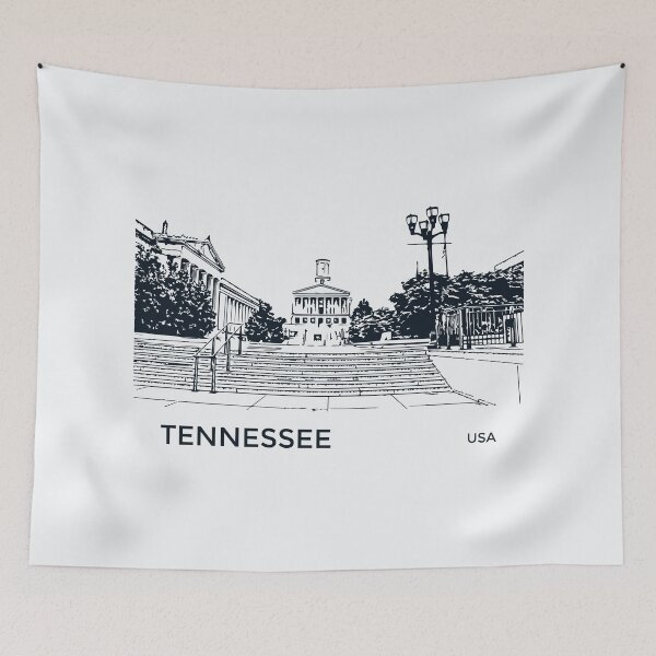 Item preview, Estado de Tennessee EE.UU. designed and sold by Lakeric Cityscapes.