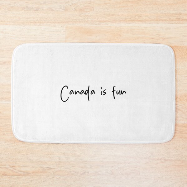 Item preview, "Canada is fun" - Heated Rivalry quote, Ilya Rozanov, Shane Hollander, Hollanov, the cottage, hockey romance designed and sold by RosefinchArt.