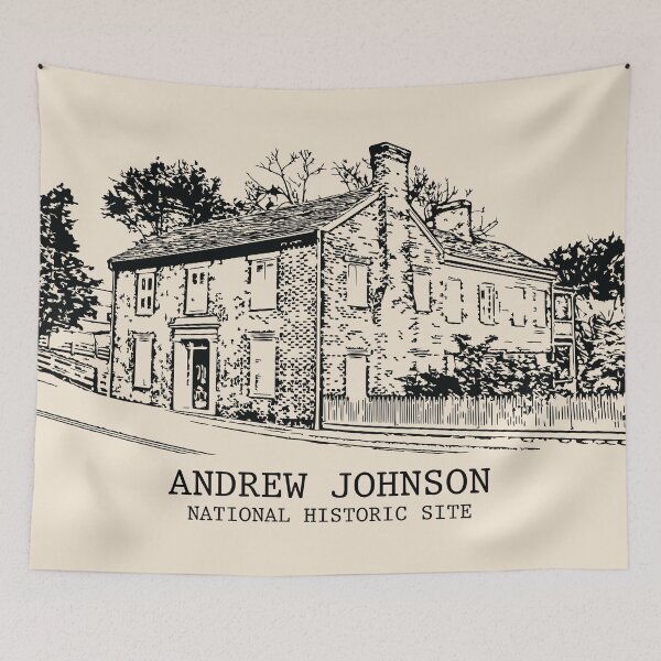 Item preview, Andrew Johnson National Historic Site designed and sold by Lakeric Cityscapes.
