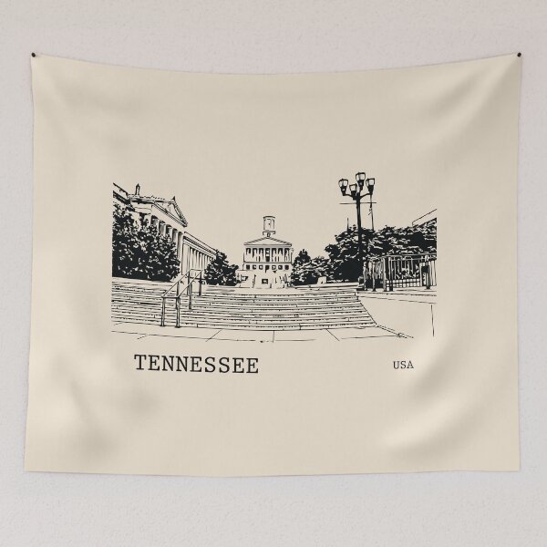 Item preview, Estado de Tennessee EE.UU. designed and sold by Lakeric Cityscapes.