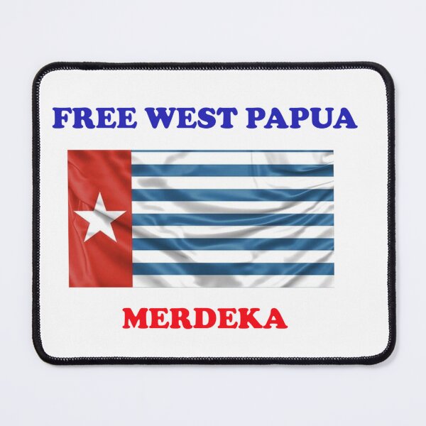 Item preview, Free West Papua! & flag & Merdeka! designed and sold by Megan Bliss.