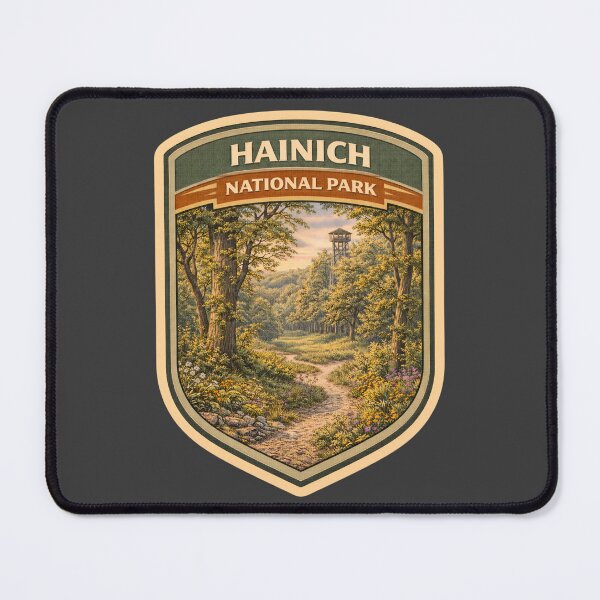 Item preview, German National Parks Vintage Travel Art: Hainich designed and sold by PinUpPizzazz.
